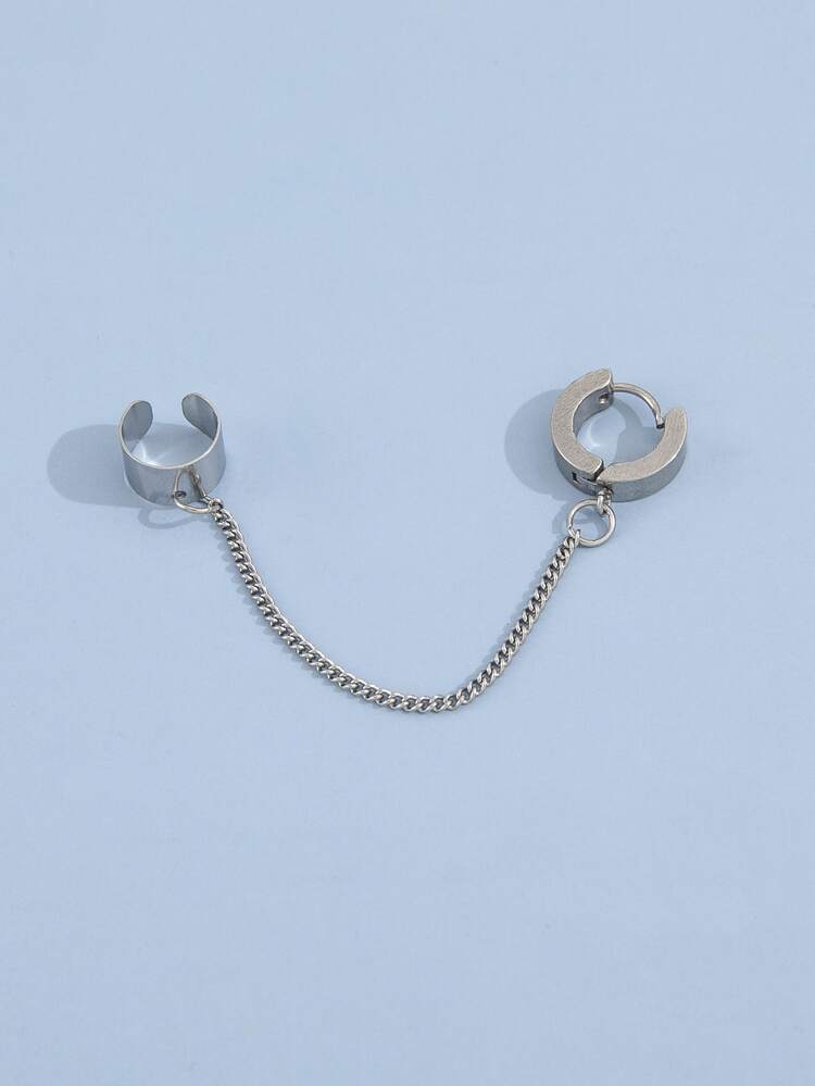 1pc Chain Decor Earring