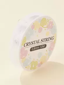 手工串珠套件,包括約3120個混色霧面玻璃珠,約250個亞克力字母珠,2卷0.8mm彈性線,適合初學者製作手鍊和項鍊 - 彩色 - 查看 5