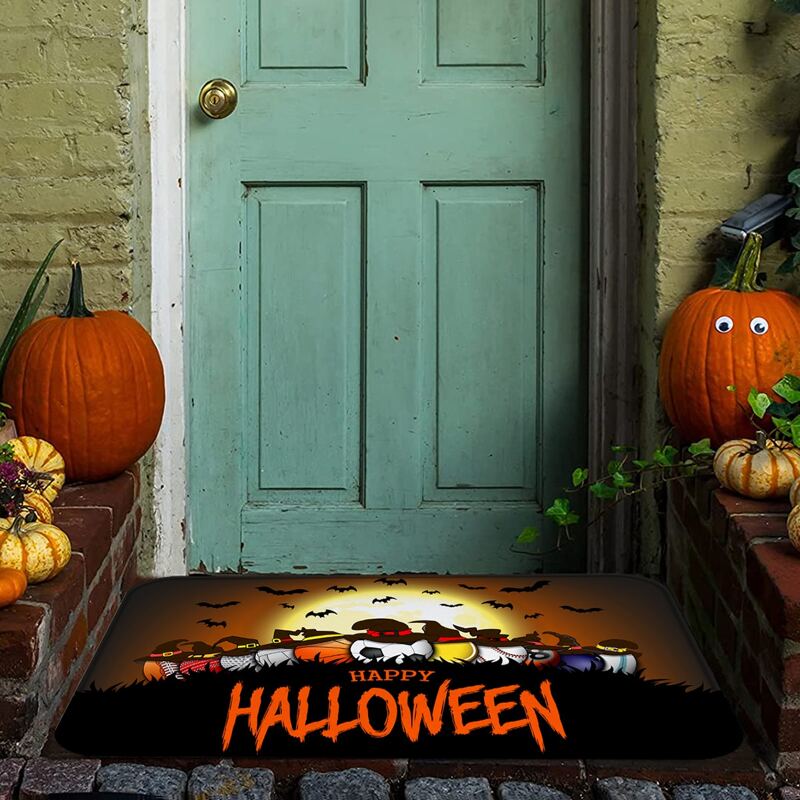 

Halloween Pattern Floor Mat, Multicolor