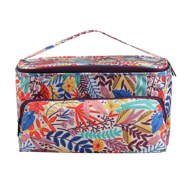 

1pc Plants Print Storage Bag, Multicolor