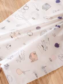 1 pieza Bolsa de almacenamiento de edredón con estampado de coche - Rosa Pálido - Ver 7