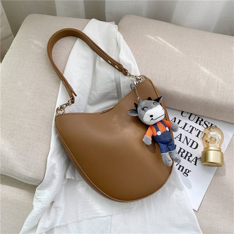 

Doll Decor Large Capacity Novelty Bag, Khaki