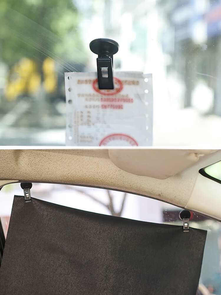 Car Card Holder - Black - View 4