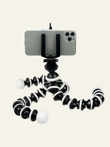 Soporte giratorio para trípode de teléfono - Negro - Ver 2