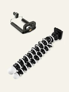 Soporte giratorio para trípode de teléfono - Negro - Ver 3