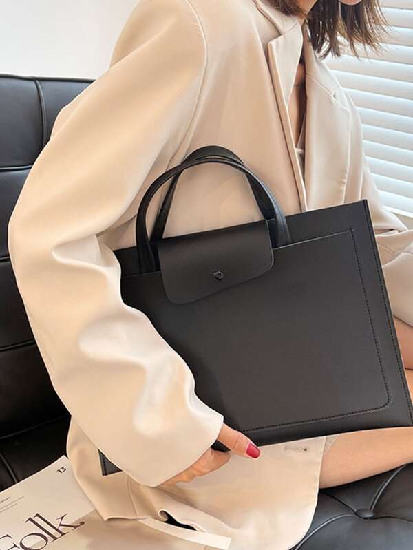 13 Inch Minimalist Laptop Bag SHEIN USA