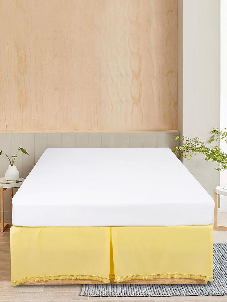 Faldones de cama unicolor