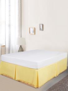 Faldones de cama unicolor