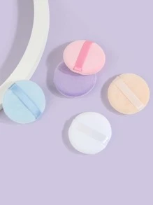 Mềm Trang Điểm Mút Xốp Trang Điểm Máy Xay Sinh Tố Mỹ Phẩm Chuyên Nghiệp Puff Mặt Phấn Nền Bọt Biển Nữ Trang Điểm Dụng Cụ Làm Đẹp 5 Chiếc Thứ Sáu Đen - Nhiều màu - Xem 3