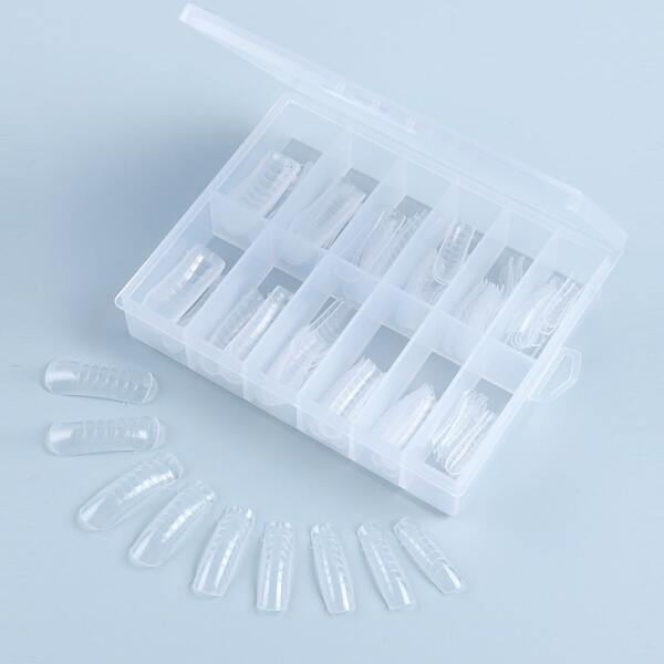 

120pcs Clear Fake Nail