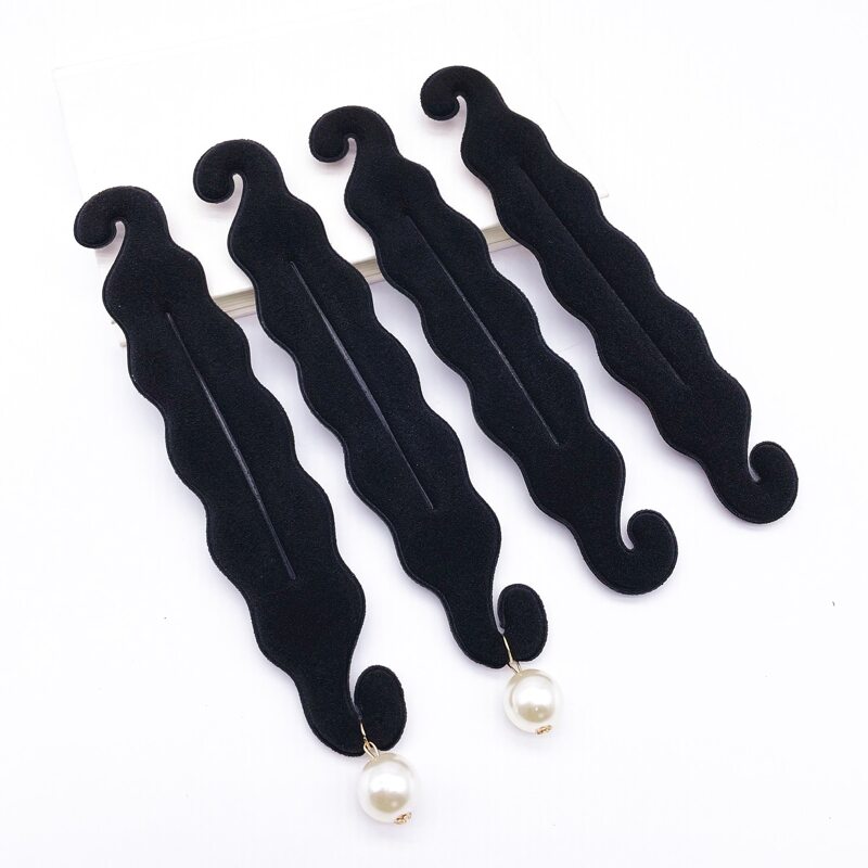 

4pcs Hair Styling Tool, Black