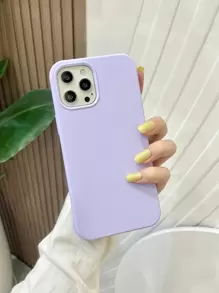 Plain Phone Case - Mauve Purple - View 1
