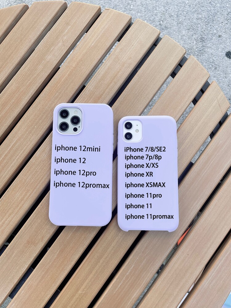 Plain Phone Case - Mauve Purple - View 5