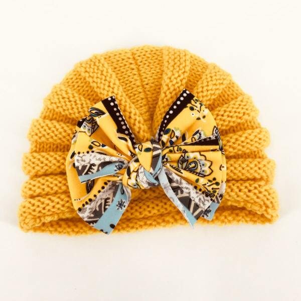 

Baby Bow Decor Head Wrap, Yellow