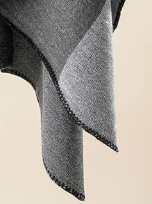 Pañuelo de color combinado - Gris - Ver 3