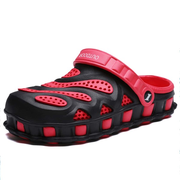 

Men Two Tone Vented Sandals, Multicolor