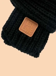 2pcs Toddler Kids Knit Scarf - Multicolor - View 3