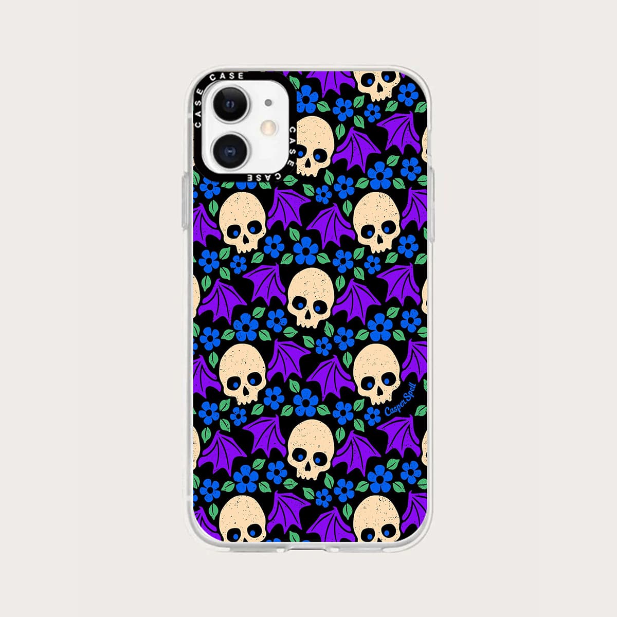 

Skull Pattern Phone Case, Multicolor