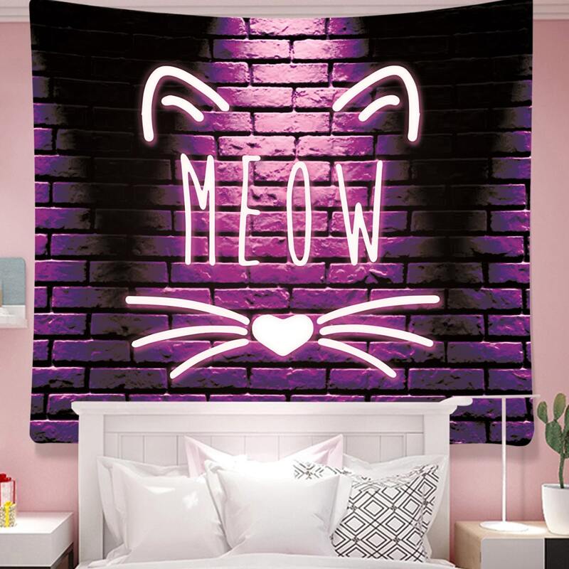 

Letter Graphic Tapestry, Multicolor