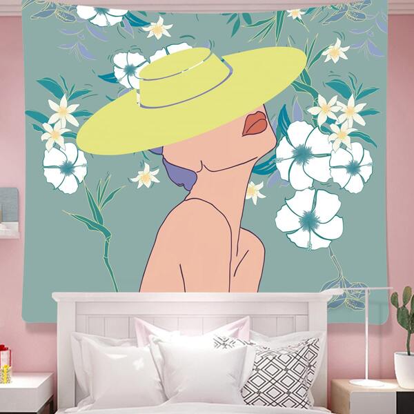 

Figure Graphic Tapestry, Multicolor