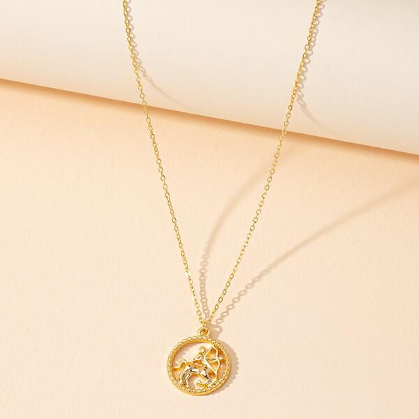 

Constellation Charm Necklace, Gold