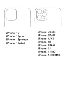 Clear Hand Strap Phone Case - Yellow - View 5