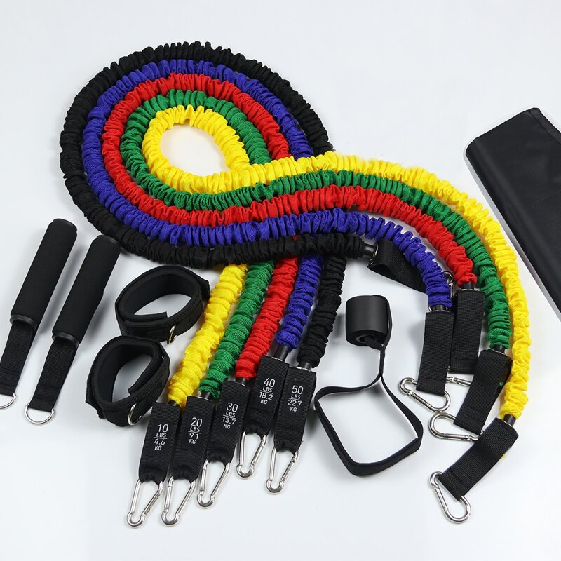 

Multifunction Fitness Equipment Elastic Belt Tensioner, Multicolor