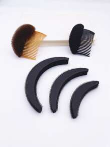 12 piezas Almohadilla de esponja para aumentar el volumen del cabello - Multicolor - Ver 4