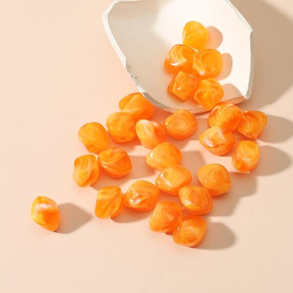 

25pcs DIY Jewelry Accessory, Orange
