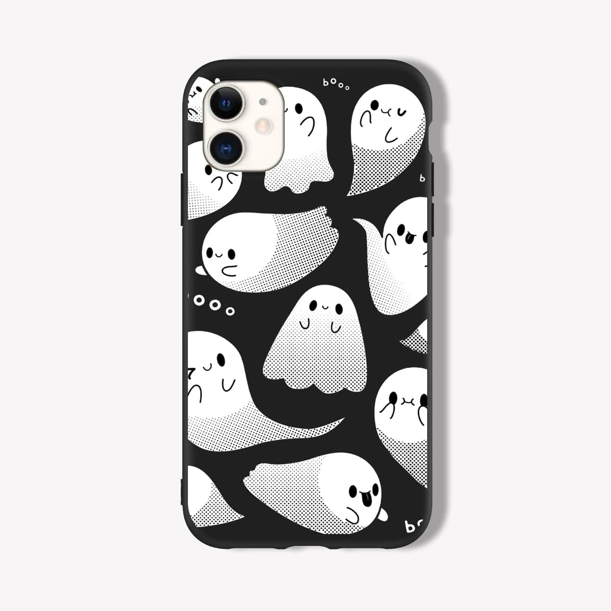 

Halloween Print Phone Case, Black and white