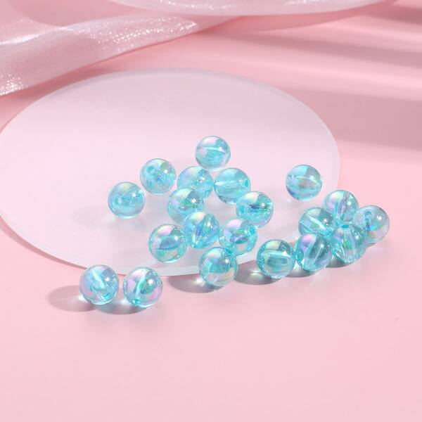 

20pcs Bead DIY Jewelry Accessory, Blue
