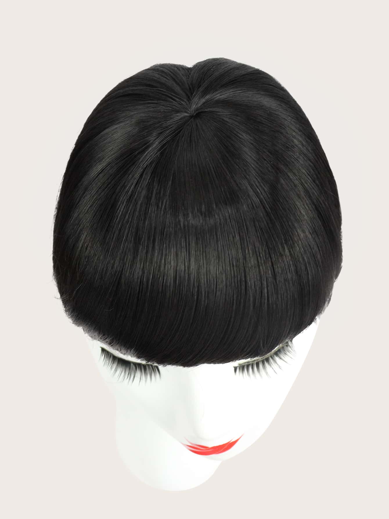 Miniatura 2 de 1 flequillo frontal con clip con patillas Negro