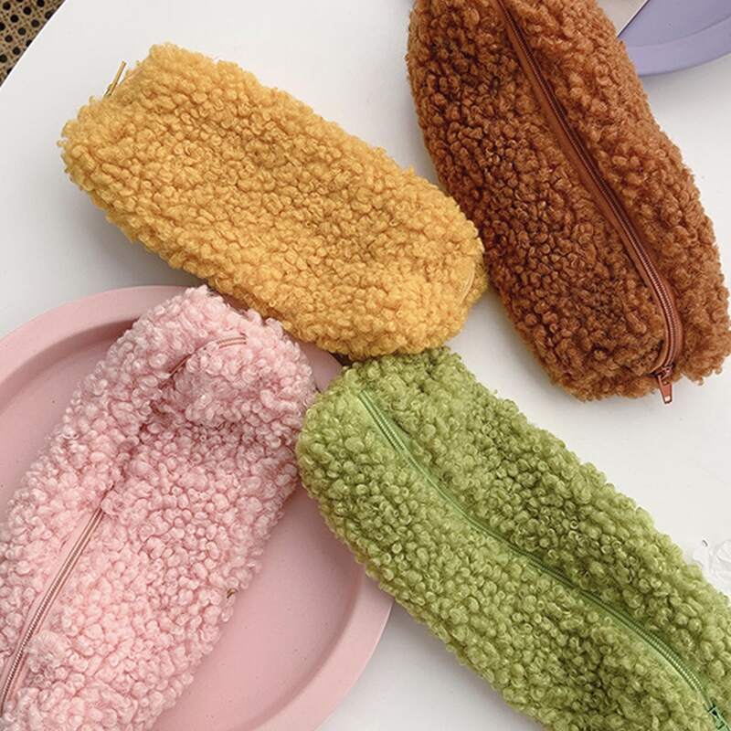 

1pc Random Color Pencil Bag, Multicolor