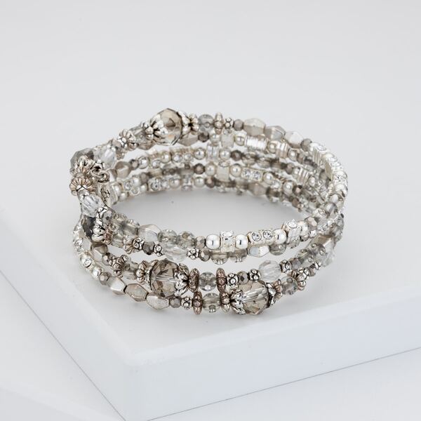 

Rhinestone Decor Bangle, Multicolor