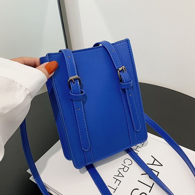 

Minimalist Shoulder Bag, Blue