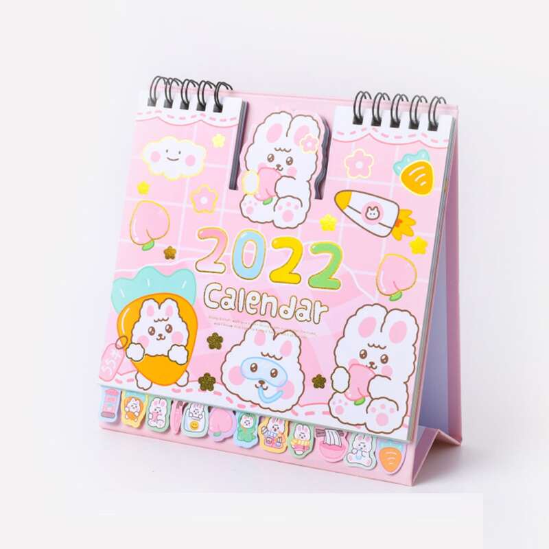 

1pc Cartoon Graphic 2022 Calendar, Multicolor