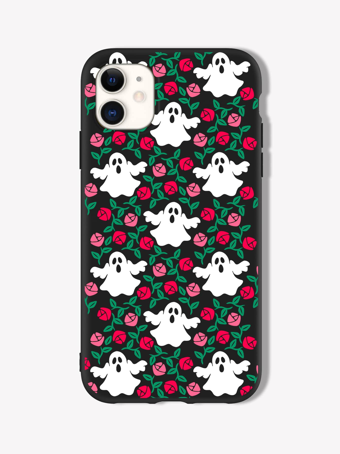 Halloween Print Phone Case - Multicolor - View 1
