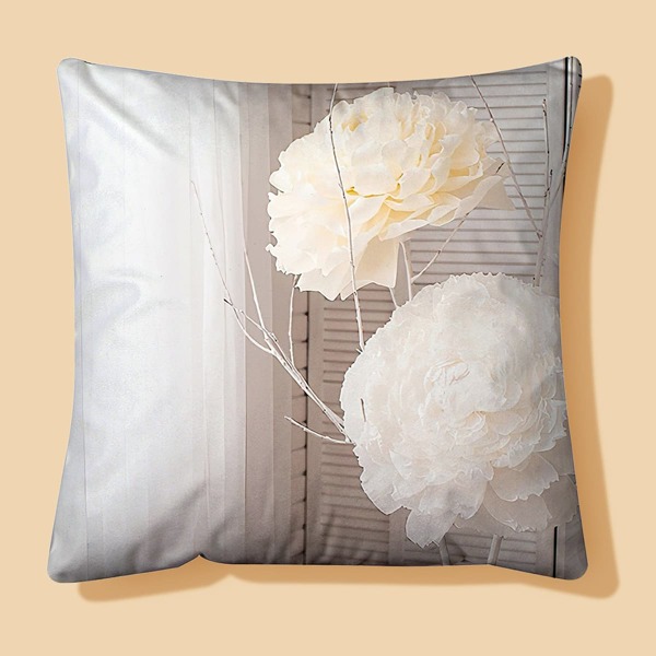 

Floral Pattern Cushion Cover Without Filler, Multicolor