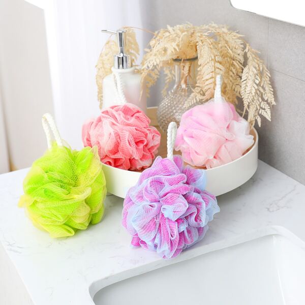 

2pcs Random Foaming Bath Ball, Multicolor