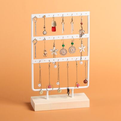 1pc Iron Jewelry Storage Rack