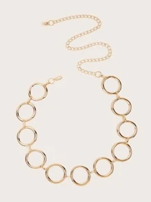 Dây đai chuỗi vòng liên kết - Vàng - Xem 2