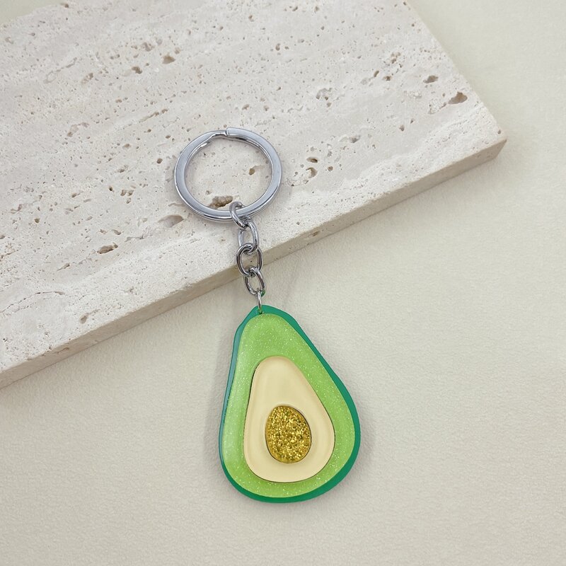 

Fruit Charm Keychain, Multicolor