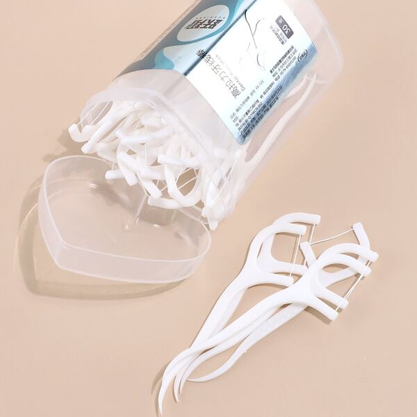 

30pcs Disposable Dental Toothpick, White