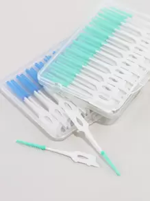 Clean Teeth Brush Teeth, 40pcs Plastic Disposable To Deep Clean Brush Teeth Travel, Living Room Home Bedroom Bathroom House Decor, Travel Stuff, Wedding, Party, Birthday, Gifts For Men Mom Dad Friends, New Years, Accessories, Funny Gift - Multicolor - View 3