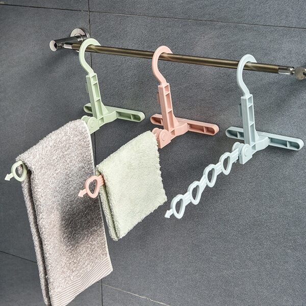 

1pc Random Color Multifunction Hanger, Multicolor