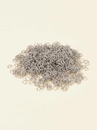 Aproximativ 1000 buc/pachet 4 mm 304 inele de salt deschise din oțel inoxidabil pentru brățări, colier, fabricare de bijuterii