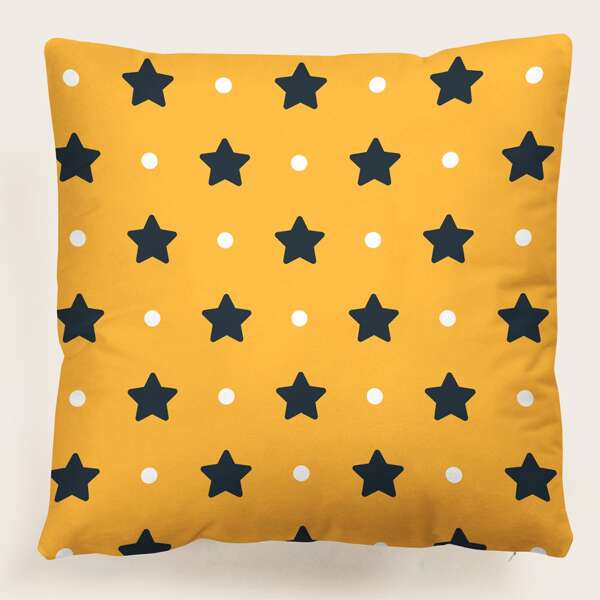 

Christmas Star Cushion Cover Without Filler, Multicolor