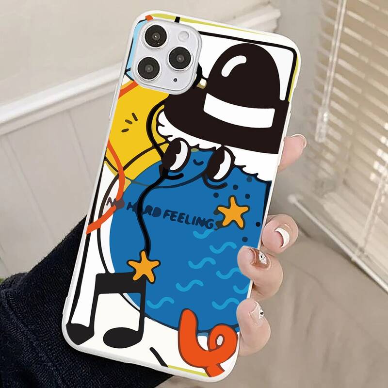

Cartoon Pattern Phone Case, Multicolor