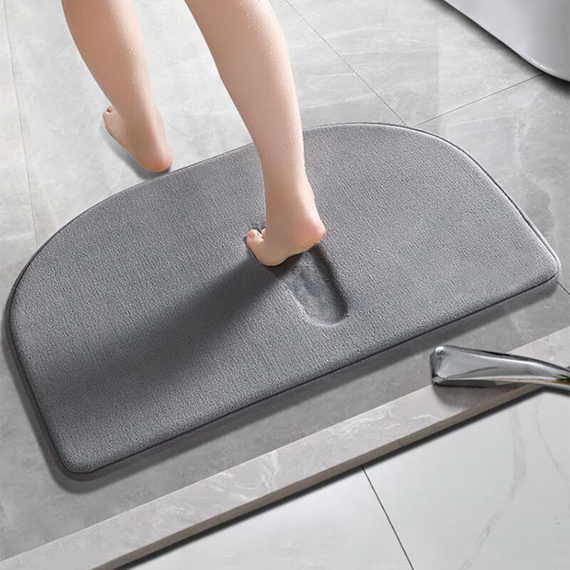 

Plain Absorbent Floor Mat, Grey