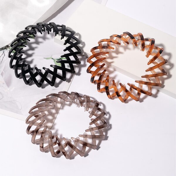 

3pcs Bird Nest Design Hair Tie, Multicolor